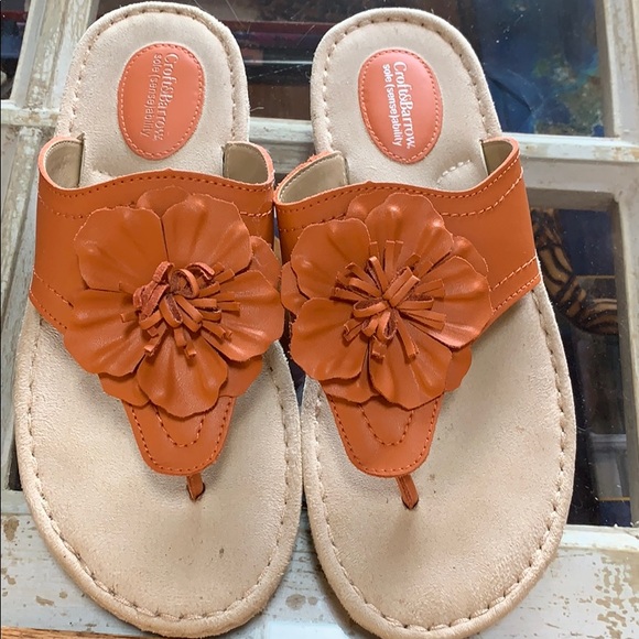 croft & barrow Shoes - Orange Sandals 9.5